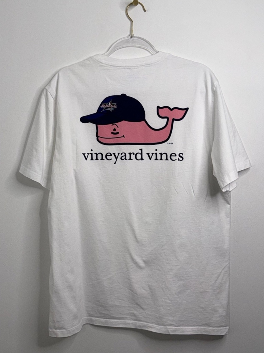 MLB All-Star Game T-Shirt Mens L White MLB Baseball Vineyard Vines Atlanta 2025